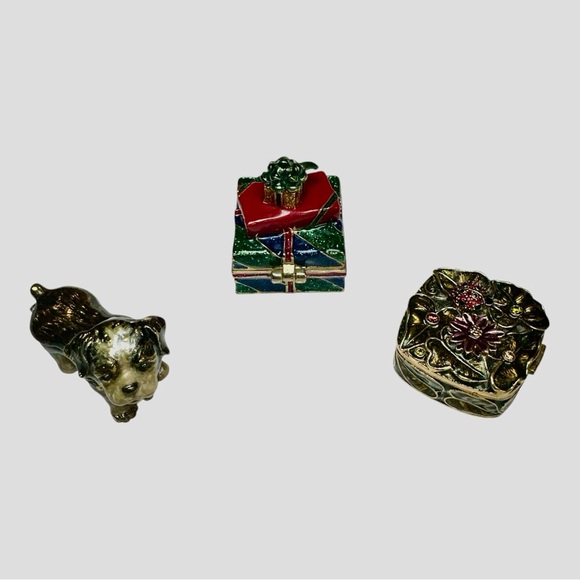 Monet Jewelry - Vintage Monet Decorative Trinket Box Set